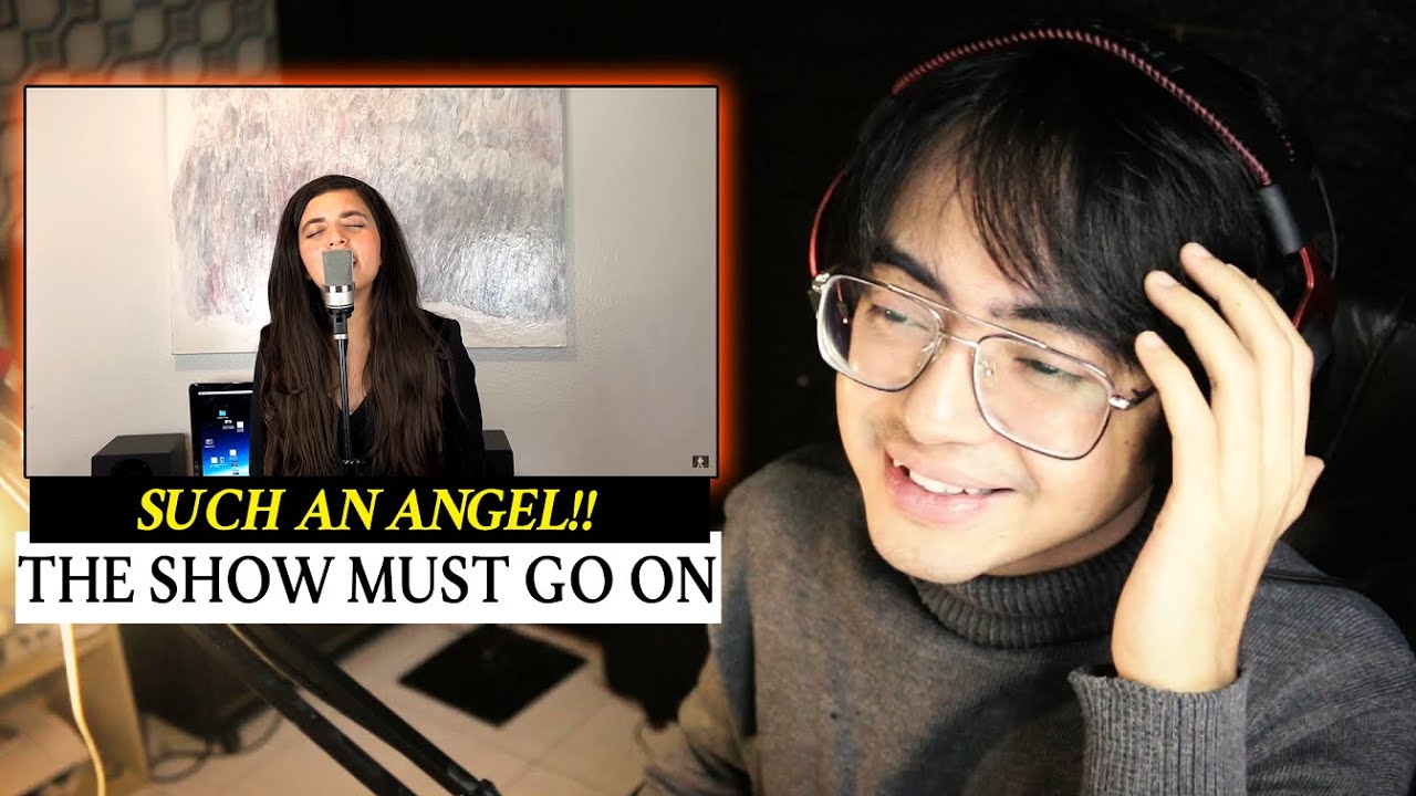 GUITARIST Reacts to ANGELINA JORDAN - The Show Must Go On (QUEEN) | First Time Reaction