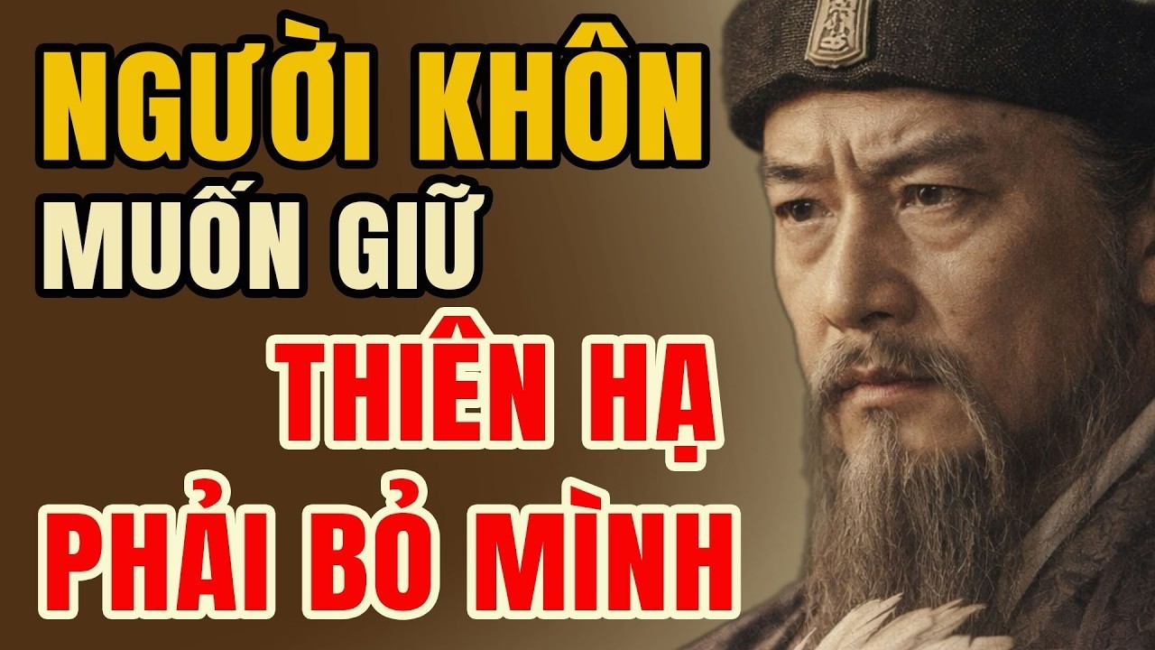 Gia Cát Lượng Dạy Vì Sao Muốn Giữ Thiên Hạ Phải Dám Bỏ Chính Mình? | Lời Dạy Cổ Nhân