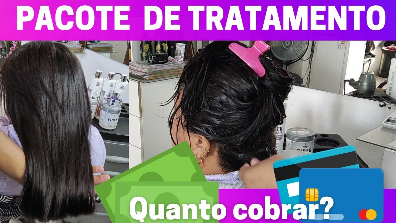 QUANTO COBRAR PRA FAZER UM PACOTE DE Tratamento no Salão de Beleza em pagamentos AVISTA OU CARTÃO?