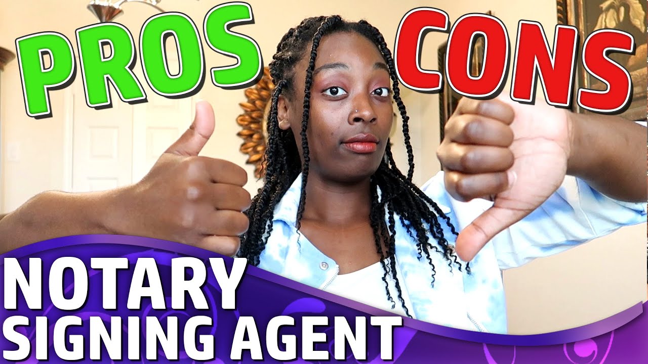 Pros and Cons | Notary & Loan Signing Agent Career