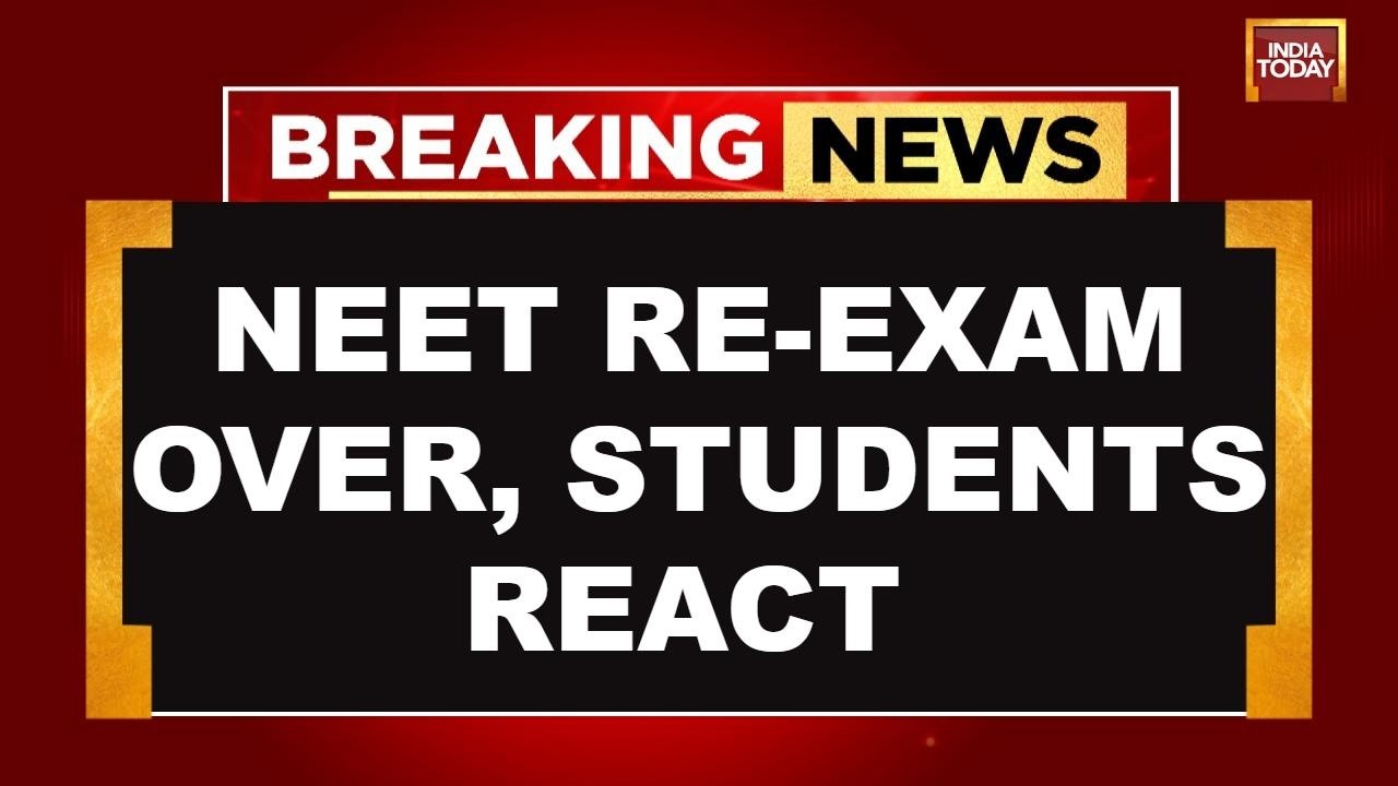 NEET Re-Exam LIVE: Students Walk Out Of Exam Centres | First Reactions After High-Stakes Test