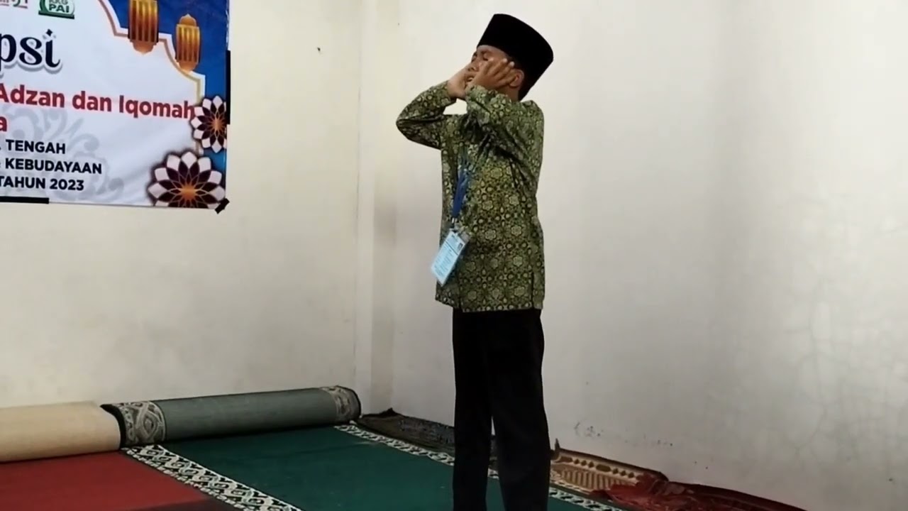Cabang Adzan Kafilah kab Cilacap MAPSI Ke XXIV di Magelang Tahun 2023