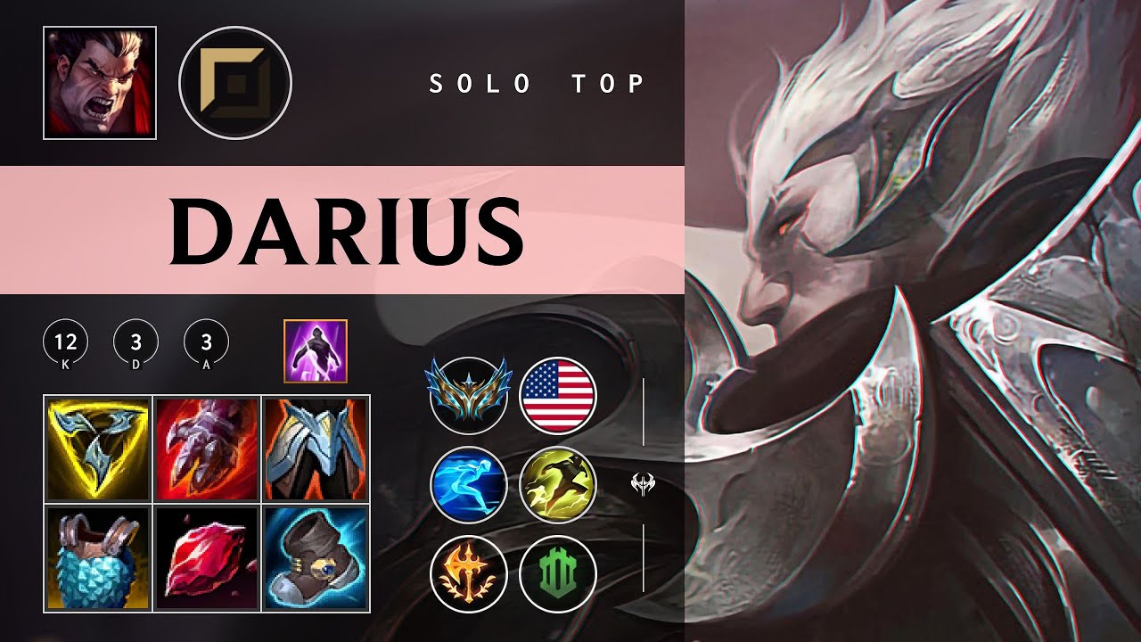 Darius Top vs Mordekaiser - NA Challenger Patch 26.01