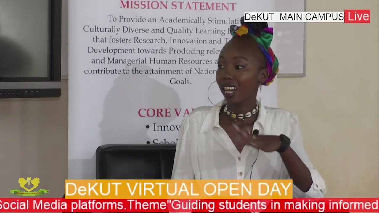 Lynette Njeri, an Actuarial Science student, describes what it is like to study at DeKUT