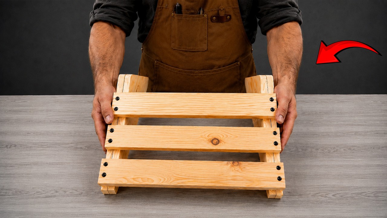 This Genius Folding Chair Idea Surprised Every Carpenter! Homemade Woodworking