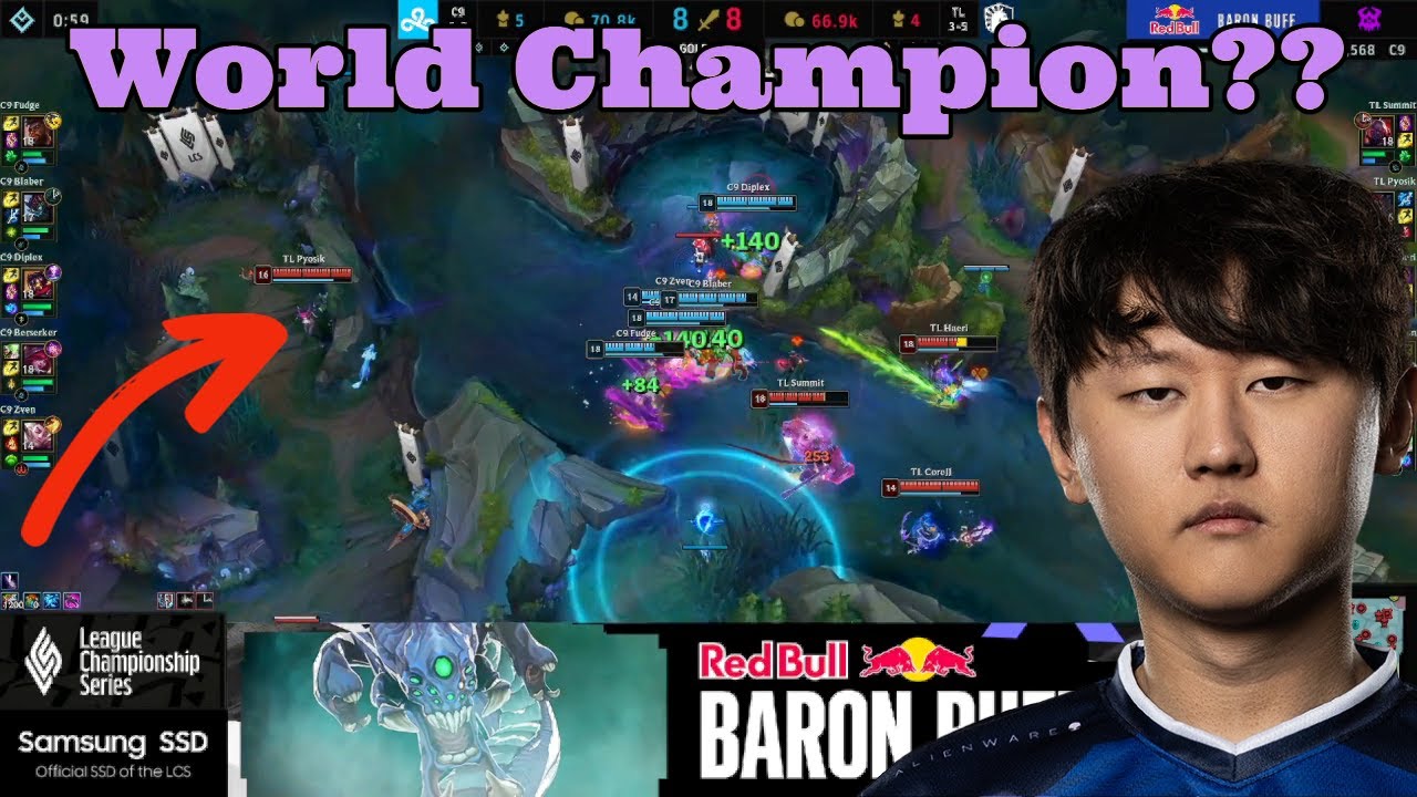 World Champion TL Pyosik Gets A Monster Flank In The LCS??