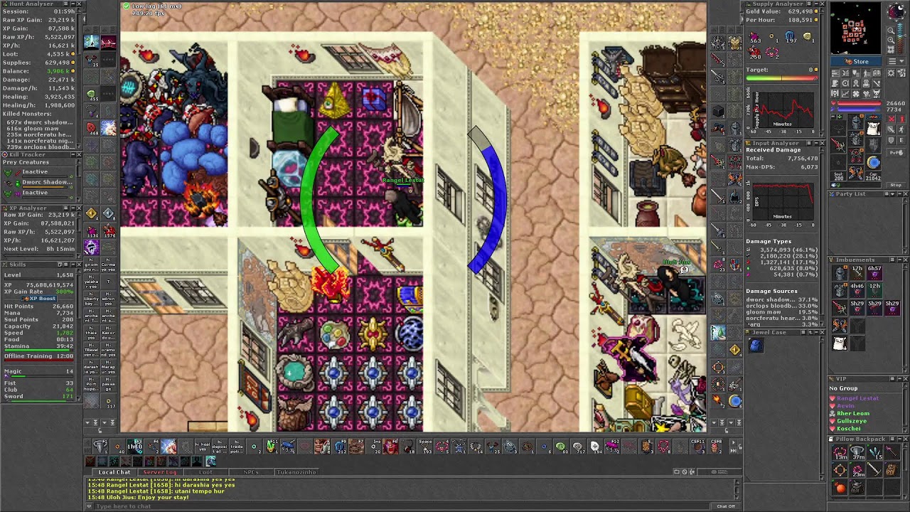 Tibia - Ek 2700 Top Ek Global - Bom Dia Amigões!!!! Essencias Hoje