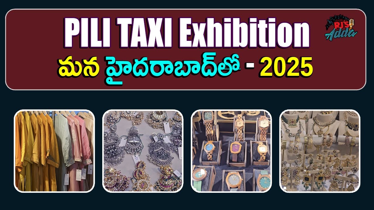 Pili Taxi Exhibition 2025 Hyderabad  | A Sustainable Lifestyle Extravaganza@ToriRJsAdda