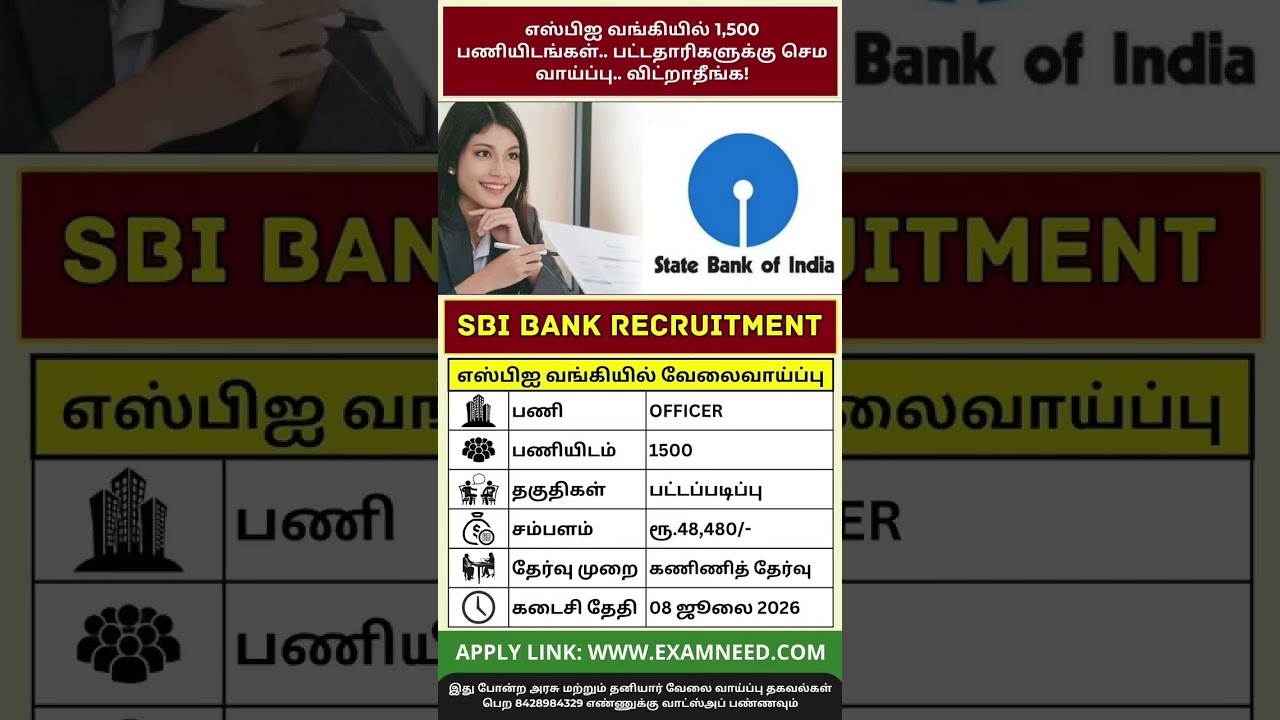 🔥 SBI PO Recruitment 2026 | 1500+ Vacancies 🏦 | Apply Online Now!