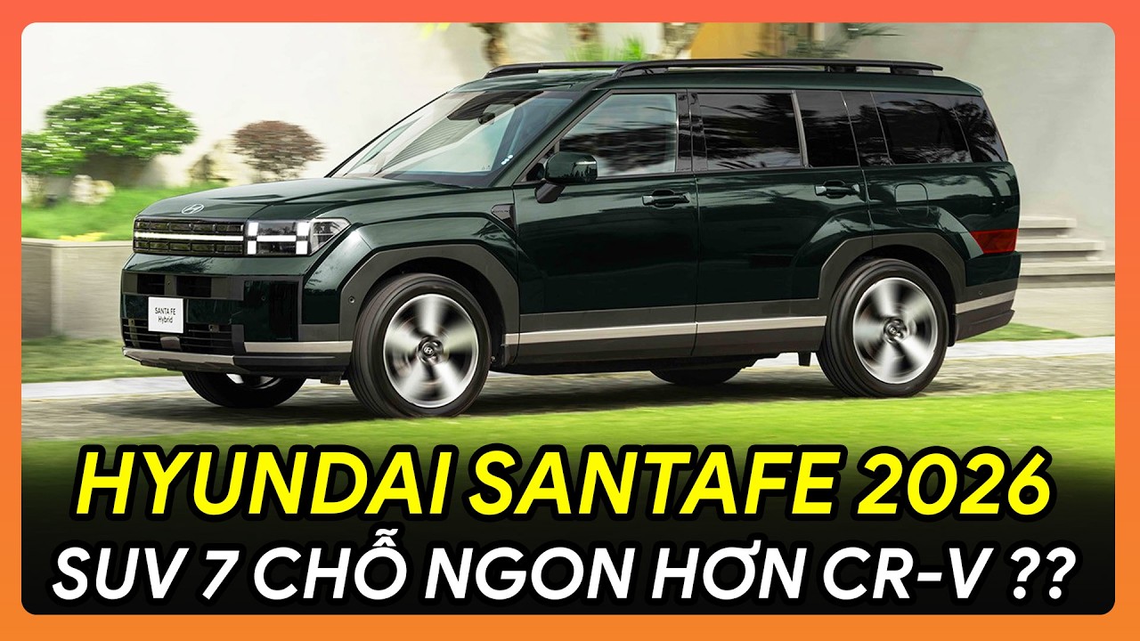 💥 HYUNDAI SANTAFE 2026 LỘ DIỆN 😱 SUV 7 CHỖ NGON NHẤT TẦM GIÁ?🔥 #hyundaisantafe2026