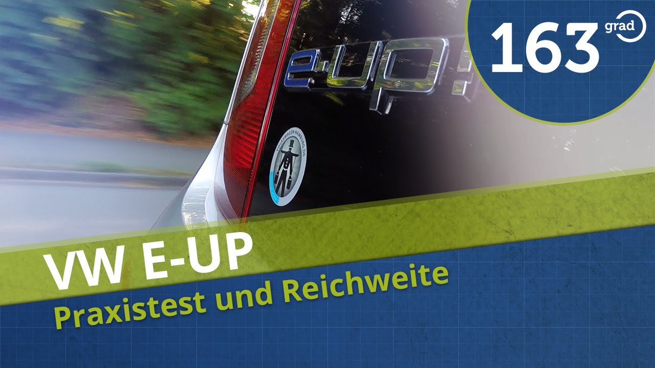 VW eUP im Test, Probefahrt, Reichweite, Fahrbericht, Praxistest #163Grad (4K)