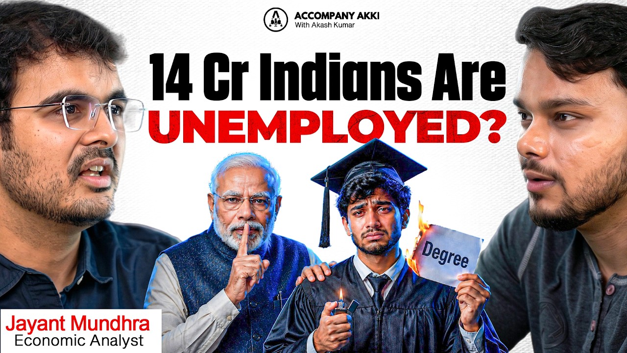 Modibhakts Won't Like This: China Won, India's 2% Unemployment & The Hard Truth | Jayant Mundhra