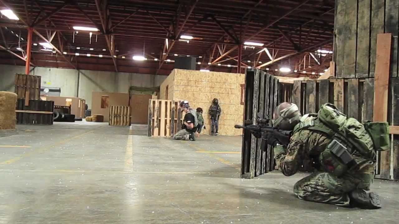 CQB CITY AIRSOFT ACTION MAY 21st 2011 (RAINBOW OPS AK47 SR25 DERRINGER)