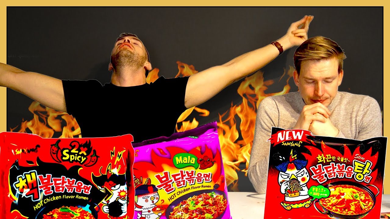 FIRE NOODLE CHALLENGE!