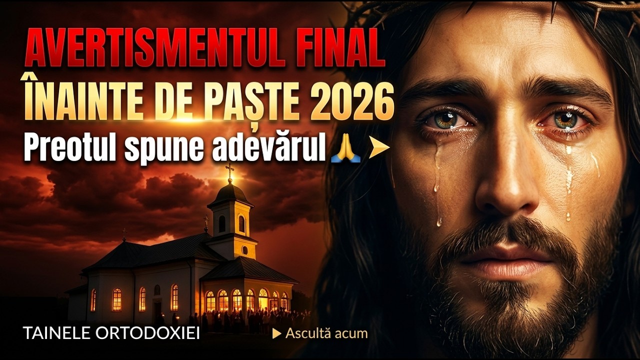 ULTIMUL AVERTISMENT &icirc;nainte de Paște 2026 &mdash; Preotul spune ce nimeni nu &icirc;ndrăznește să spună 🙏