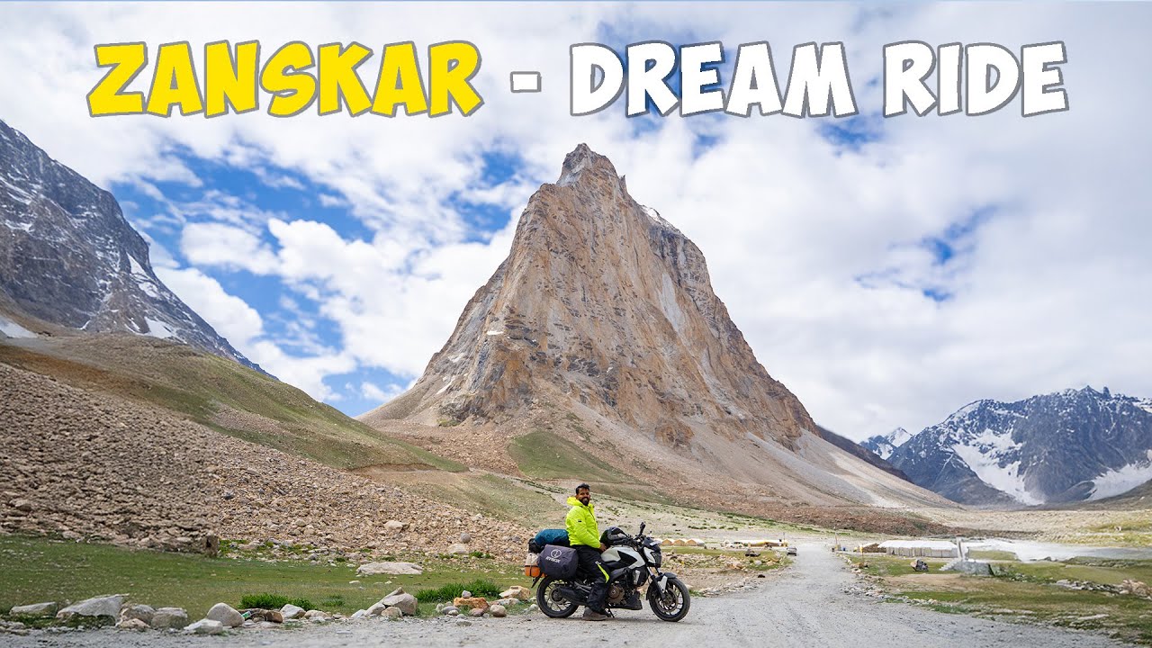 Bike Ride in Zanskar Vlog -  Bajaj Dominar 2025