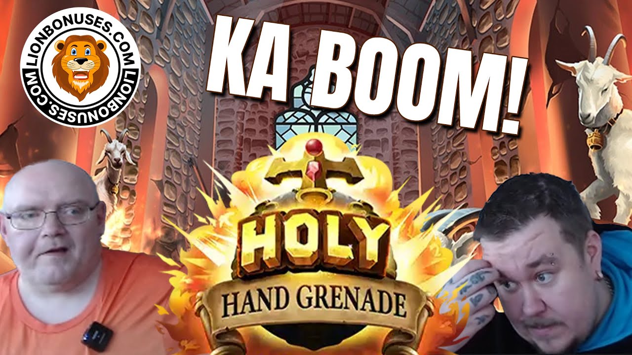 Holy Hand Grenade ★ BIG BOOM! ★ Vihislots Twitch Stream