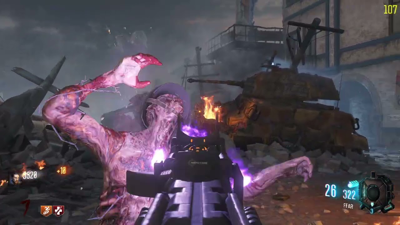 1 box hit and 1 wall weapon on all treyarch maps (Bo3 Gorod)