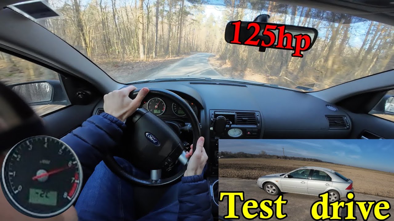 Ford Mondeo MkIII 1.8 POV - Test drive