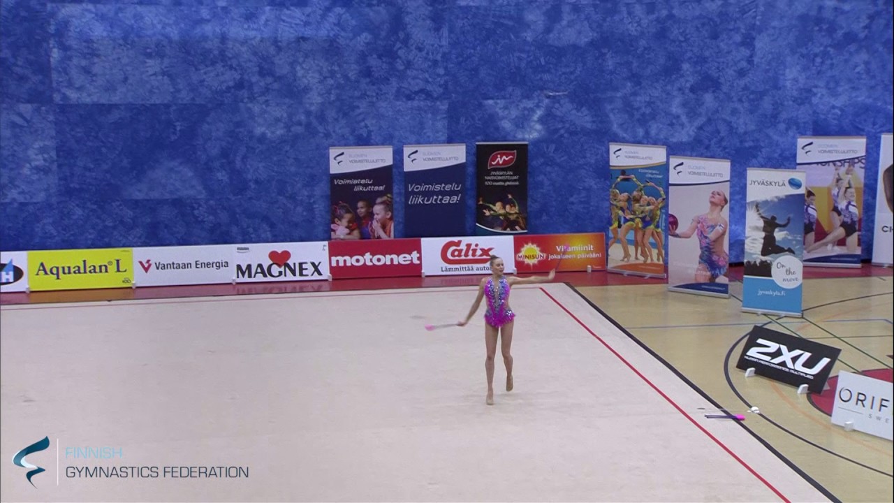 Alesia Kolomainen - Keilat - Voimistelun SM 2017 Jyv&auml;skyl&auml;