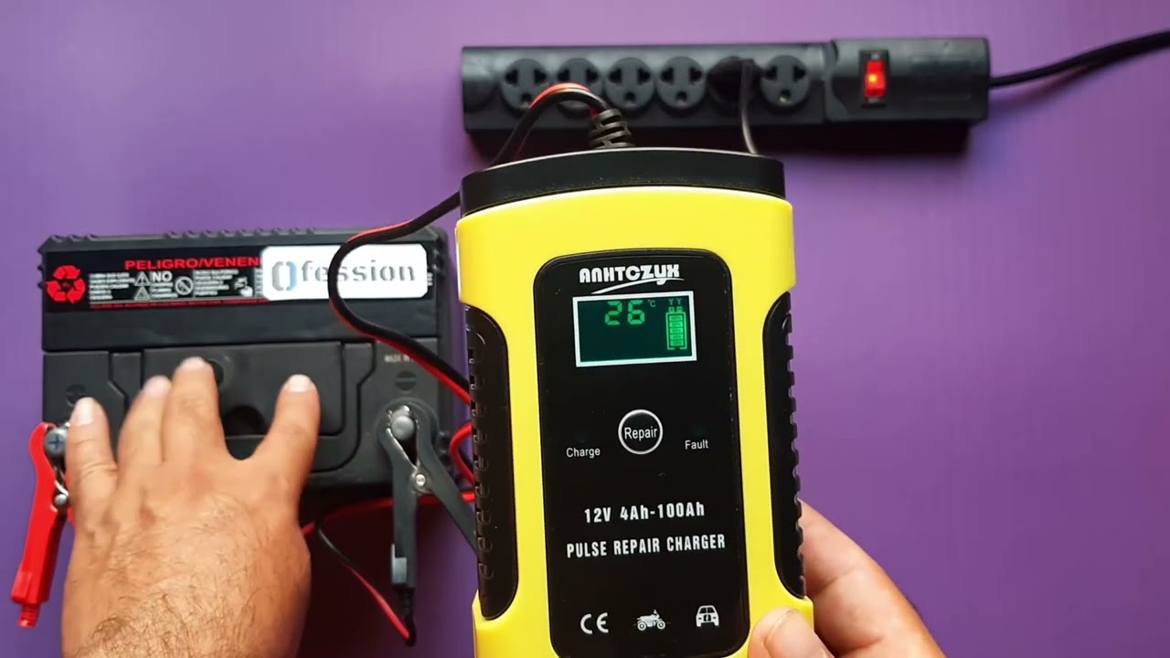 cargador rápido de baterías 12v  en tienda OFESSION batería auto moto con función  desulfatador