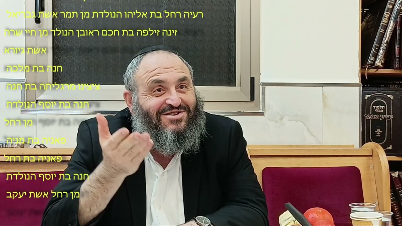 דברי תורה מאת הרב החכם יוסף יצחק מירלאשווילי  הוקלט ביום שני כ''ט בשבט התשפ''ו 16-02-2026 למניניים