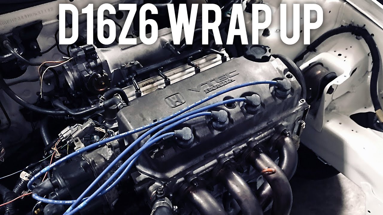 D16Z6 VTEC wiring harness install | Project CIVIC EG