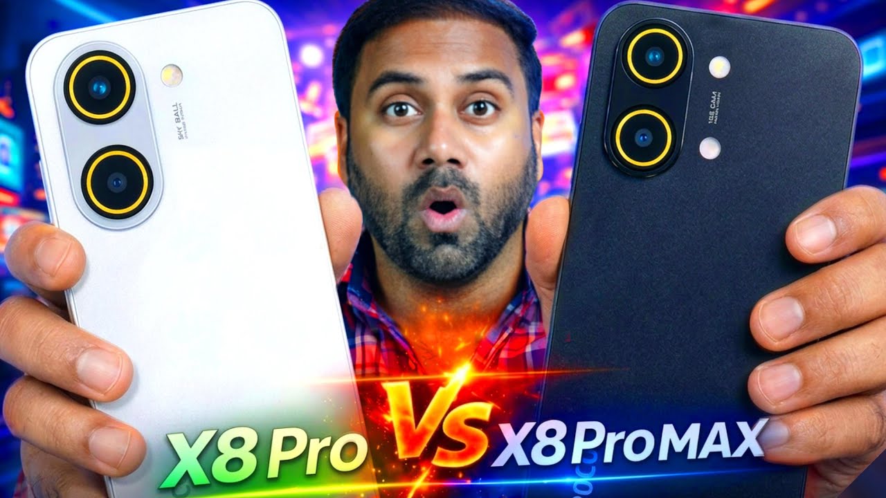 Полное сравнение POCO X8 Pro 5G и POCO X8 Pro MAX 5G 🔥