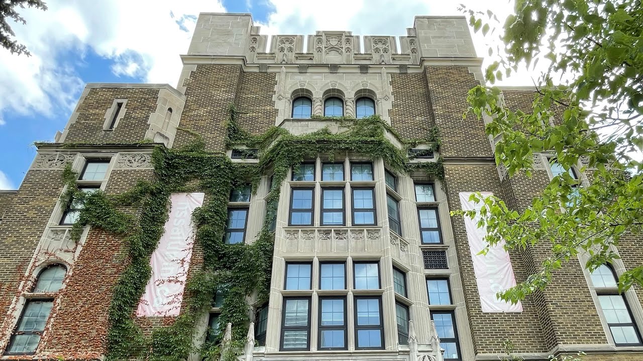 A walk around Northern Secondary School, Toronto. Founded in 1930 in midtown Toronto.