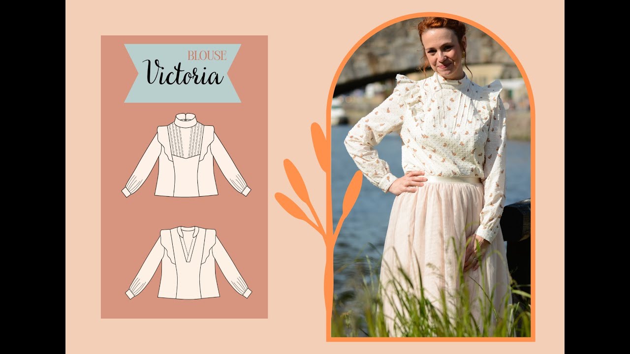 Théodora Pattern - Blouse Victoria - Vidéo de montage