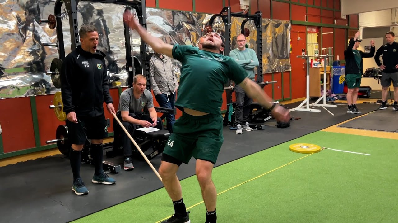 Vårens första träningspass