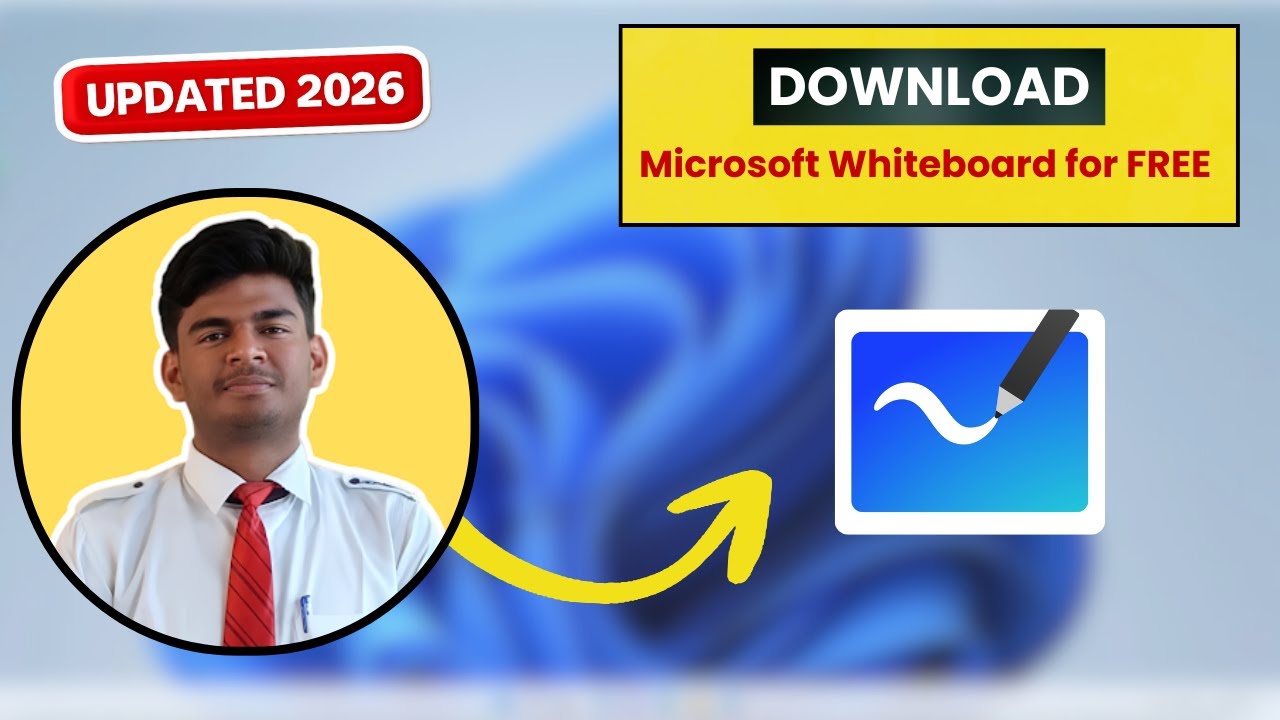 Как скачать и установить Microsoft Whiteboard на Windows 10/11 (2026) | Инструмент для совместной...