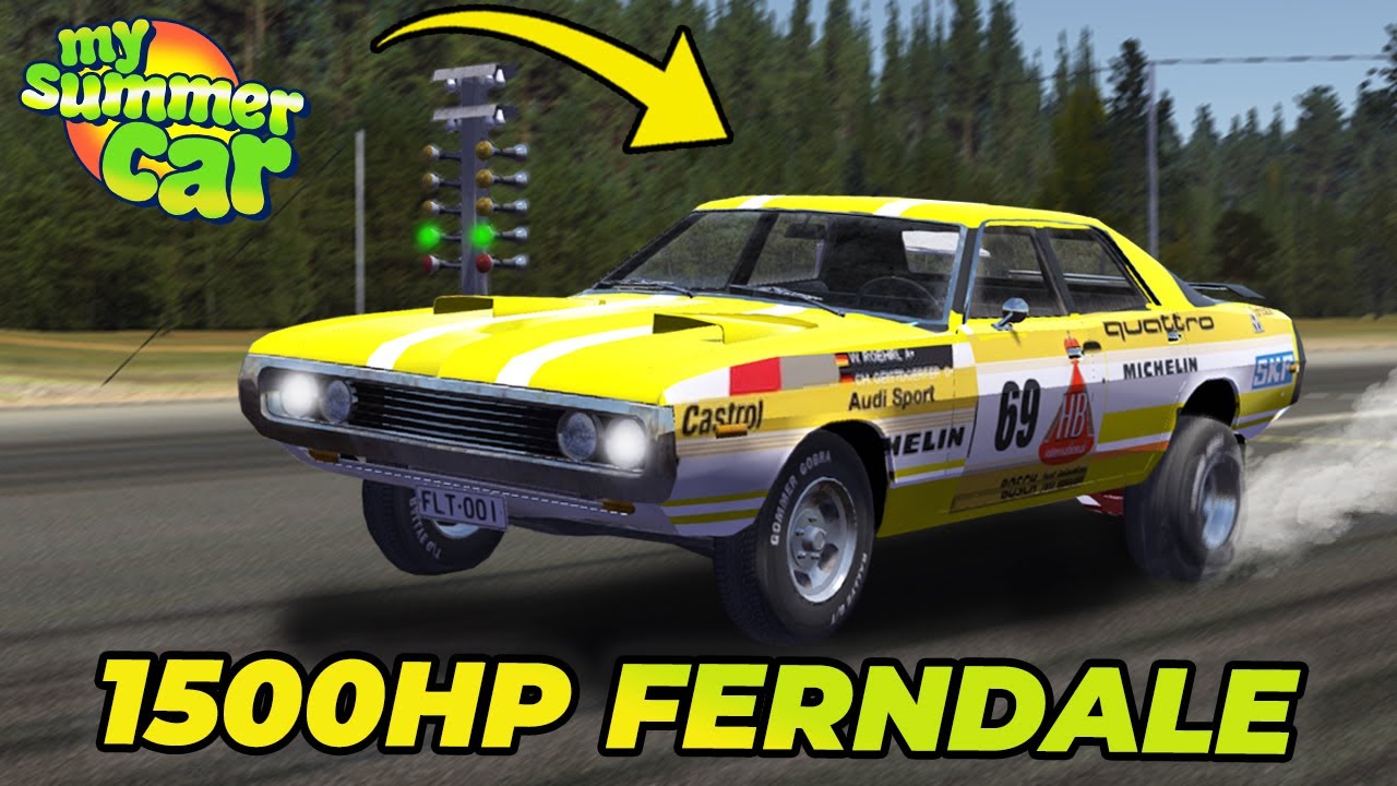 FERNDALE DRAGSTER - 1000HP Mechanic's Car! | My Summer Car 