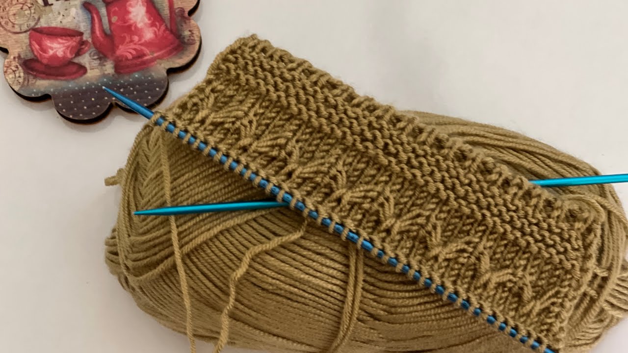 Muhteşem iki şiş örgü modeli 🔶Strickmuster 🔶crochet 🔶knitting patterns