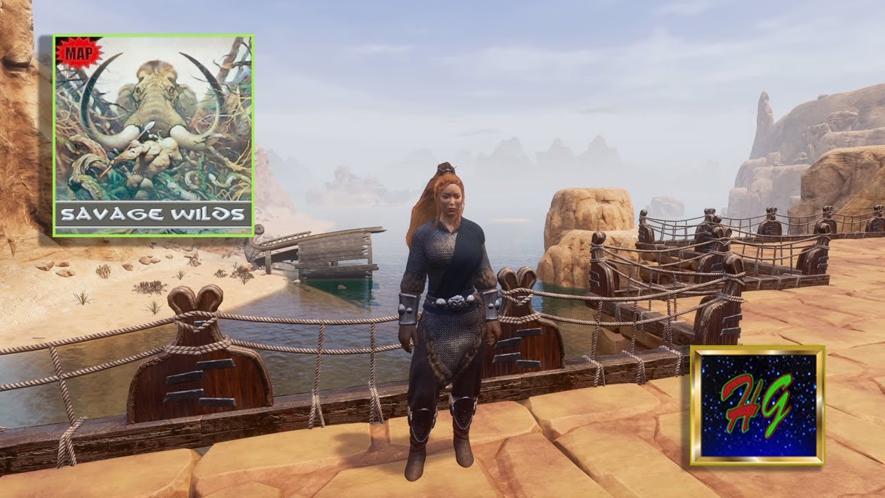 Explorando o mapa e em busca de Lacaios T4 - 5º Ep. em Savage Wilds - Conan Exiles