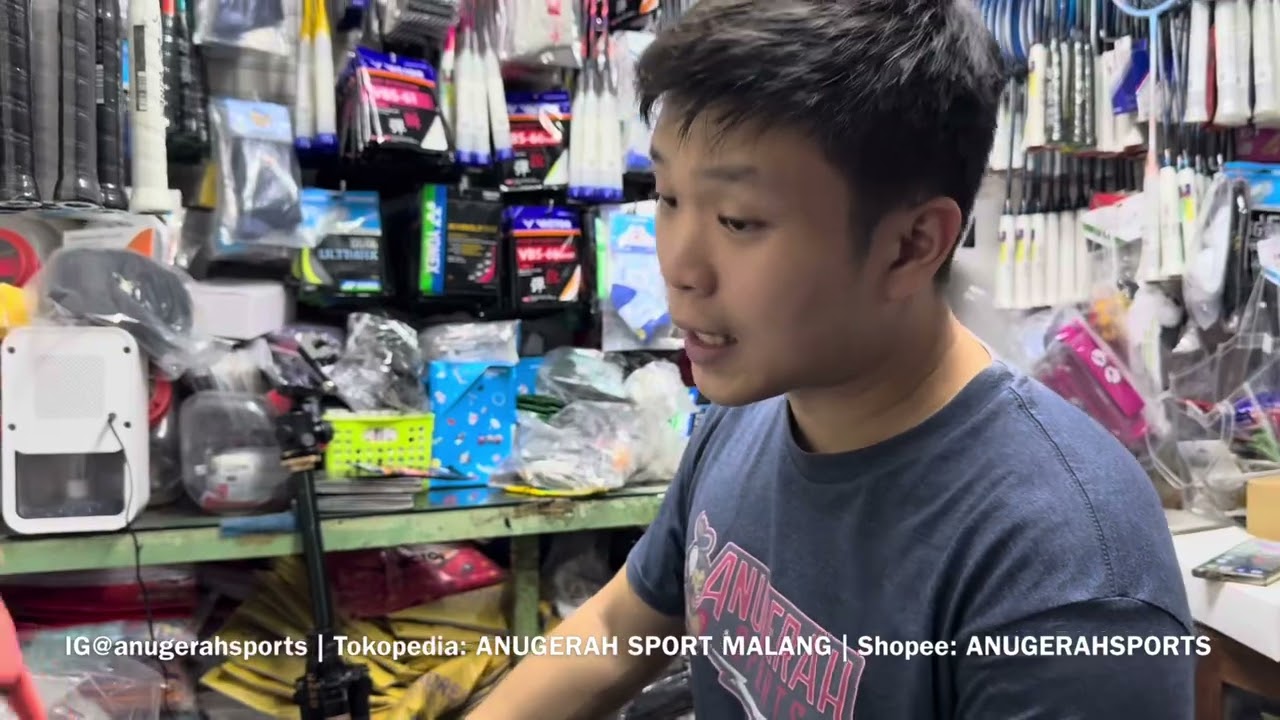 Review raket baru nya Fajar Alfian & Zheng Siwei , New Victor DRIVE X 12 @ANUGERAH SPORTS