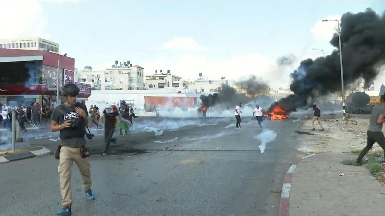 Palestinians clash with Israeli forces in West Bank rallies for Gaza | AFP
