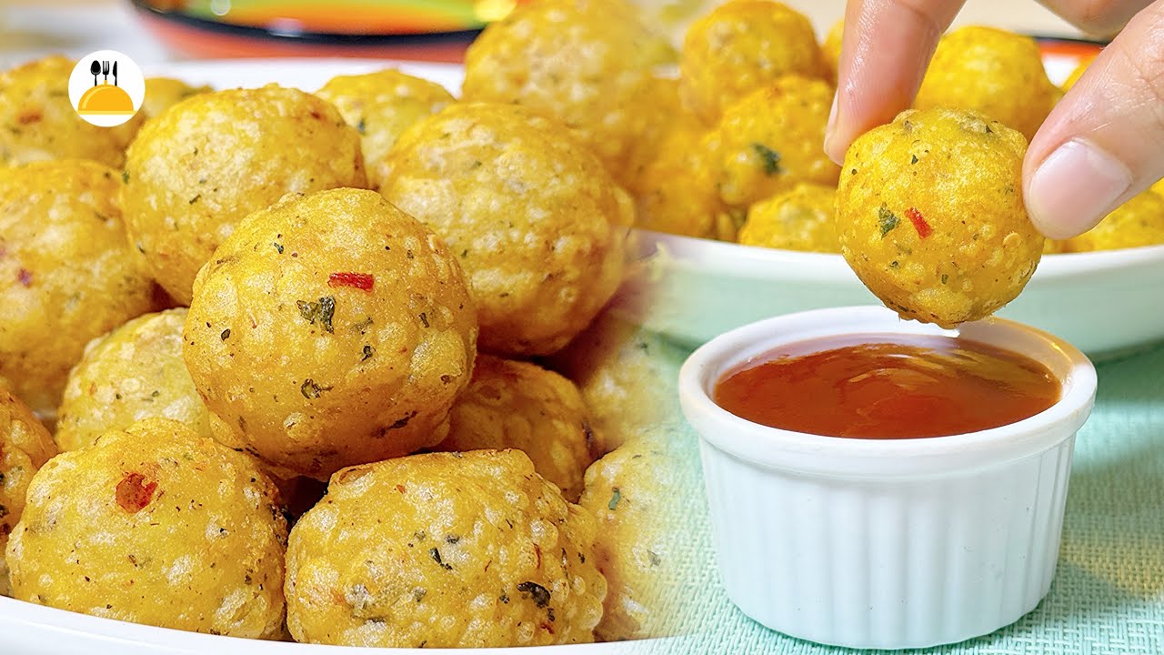 No Coating Super Crispy Potato Balls Recipe By Food & Art | Easy Potato Snacks Recipes