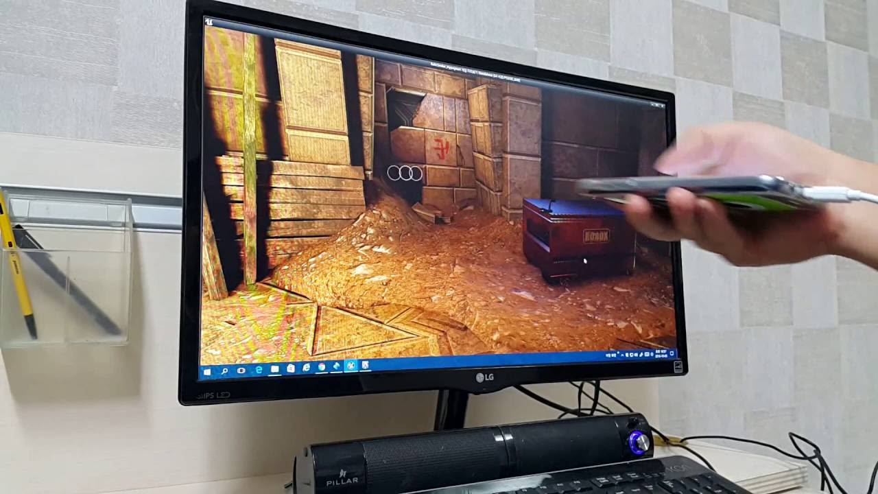 Unreal Daydream Controller Emulator Test