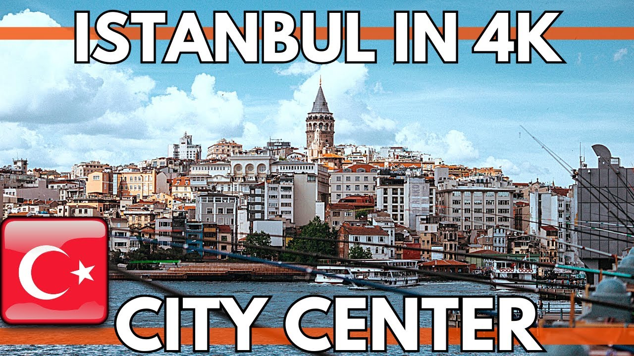 Istanbul 4k Videos Around Grand Bazaar,Eminonu,Sirkeci,Galata Tower,Istiklal Street,Taksim Square