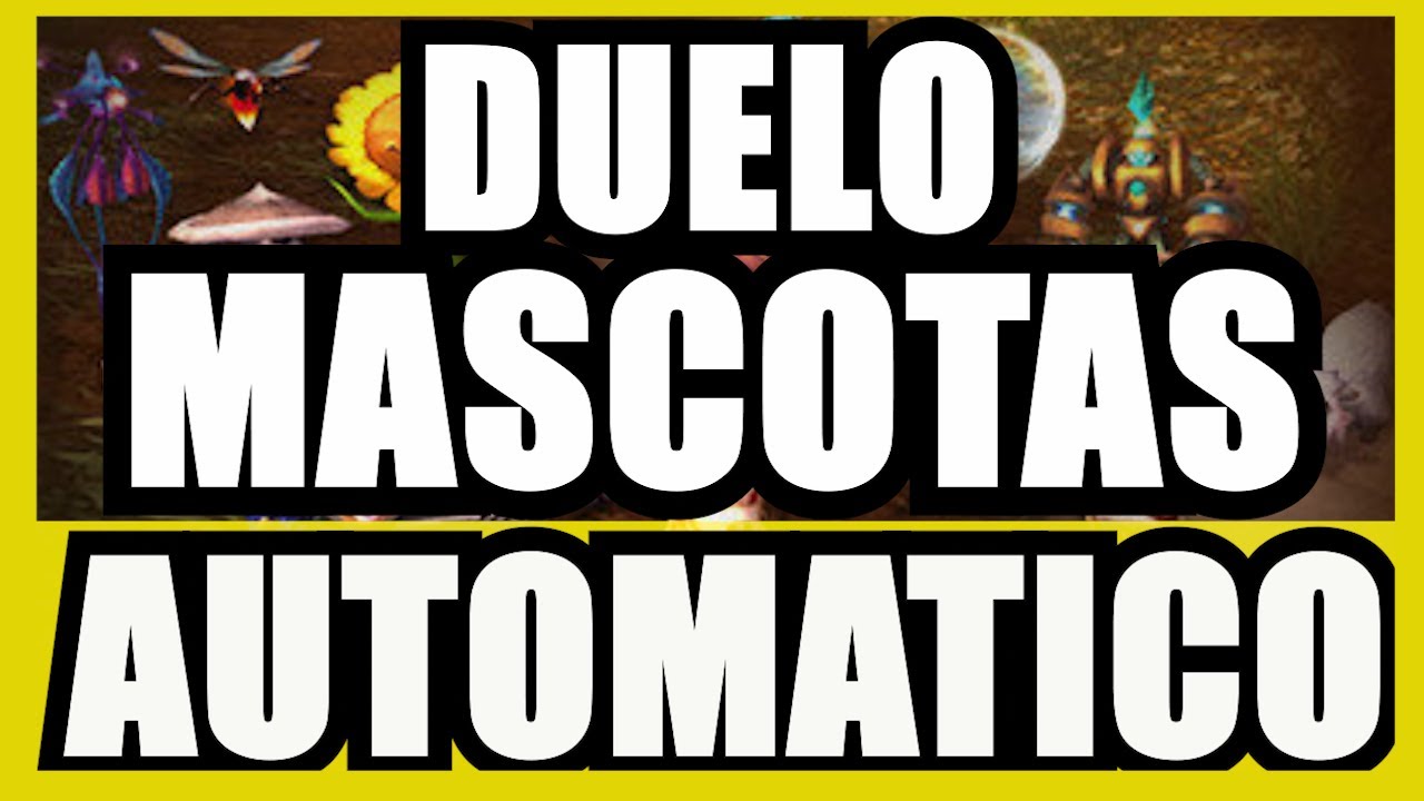 DUELO DE MASCOTAS AUTOMATICO!CONSIGUE ASÍ TODOS LOS LOGROS!
