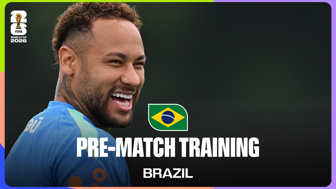 Brazil Train Before Scotland | FIFA World Cup 2026&trade;