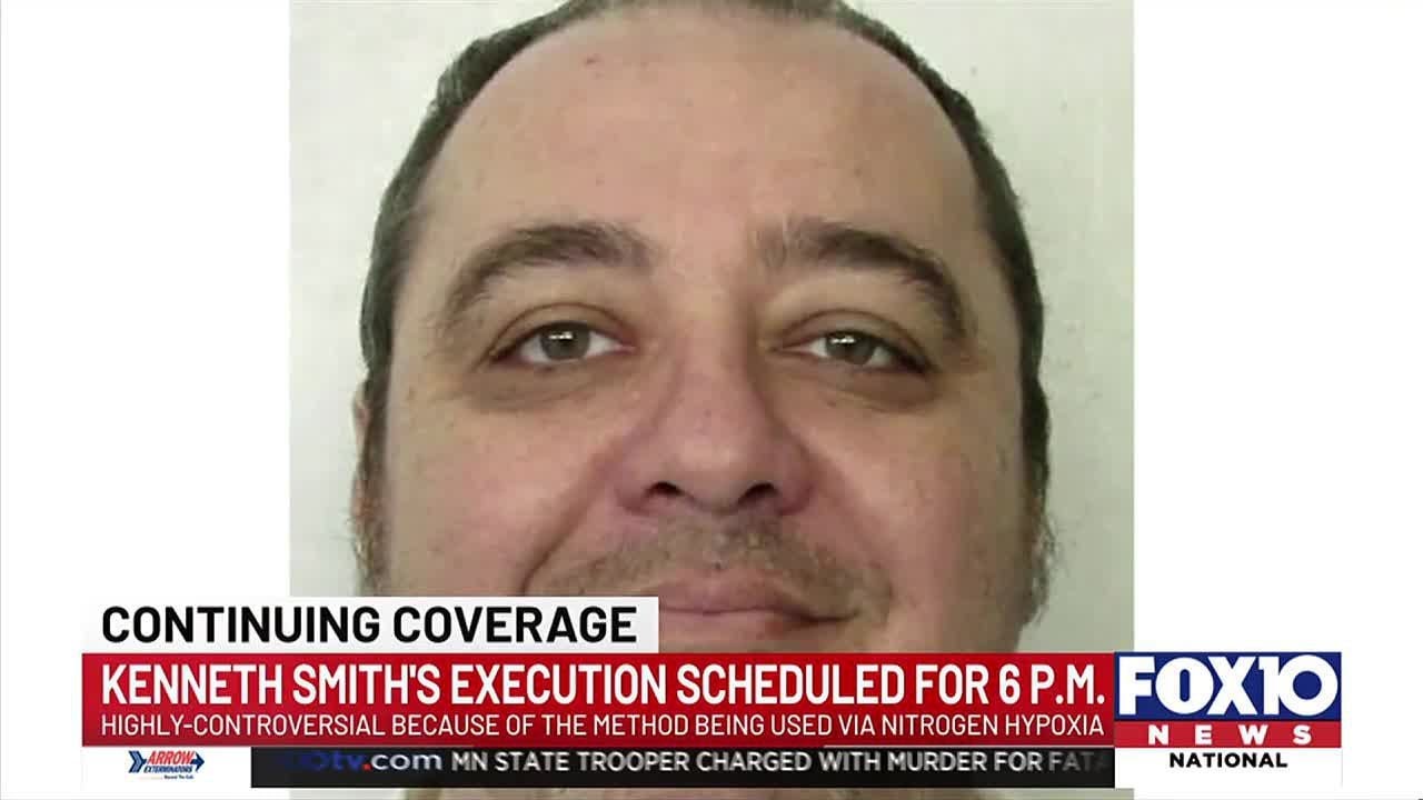 Kenneth Smith execution scheduled for 6 p.m.