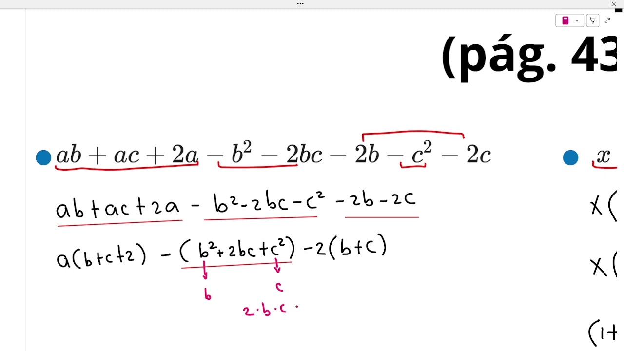 FACTORIZACIÓN DE POLINOMIOS 3