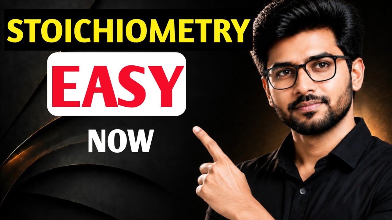 Stoichiometry Made Easy 🔥 | JEE Chemistry Mole Concept Lecture-6 | Tricks + Numericals