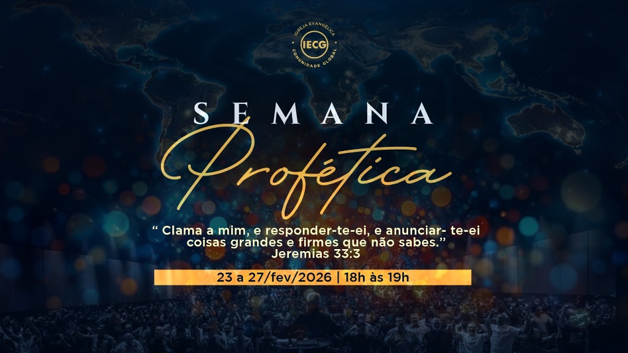 SEMANA PROFÉTICA │ 3° DIA │ BISPO EVALDO │ 18H00