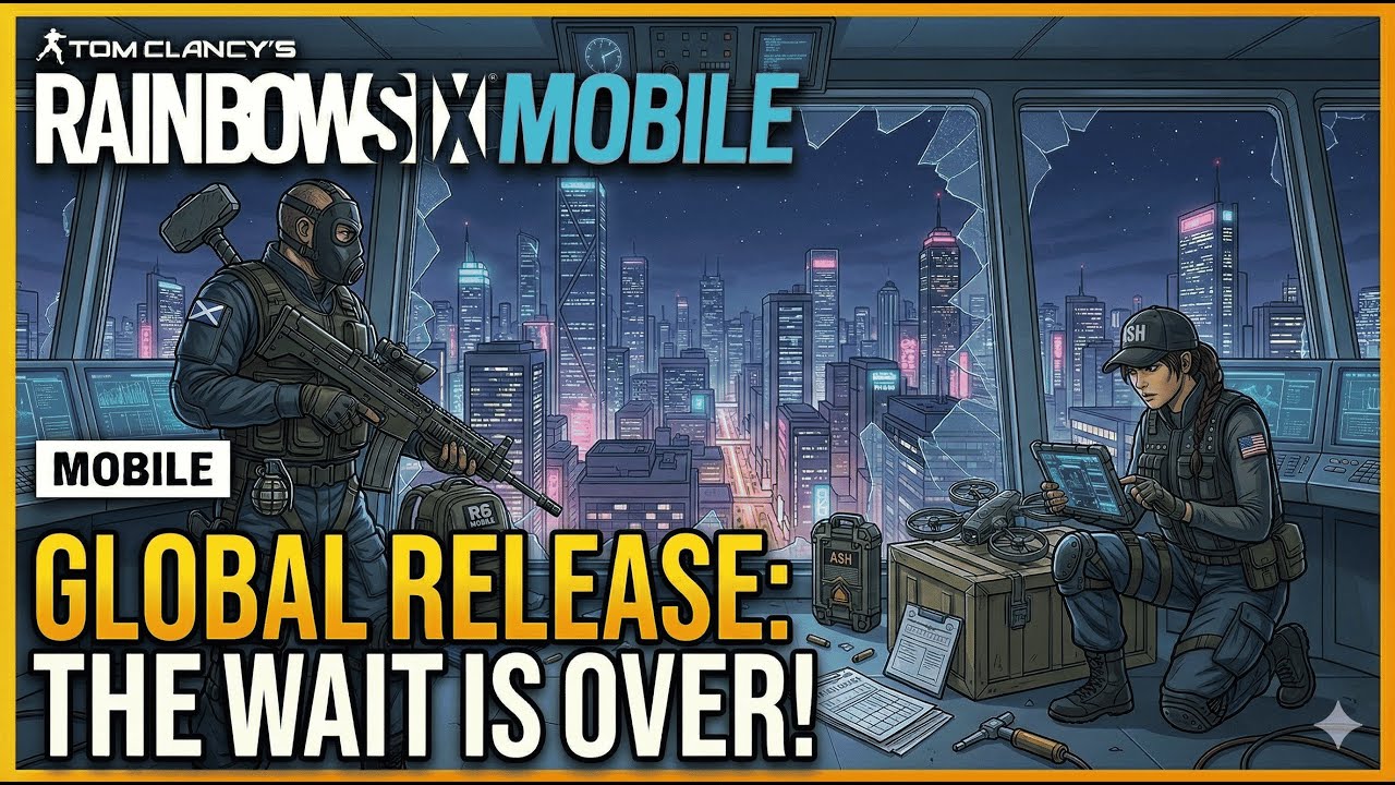 Rainbow Six Mobile Global Launch Road to Platinium Rank!!!