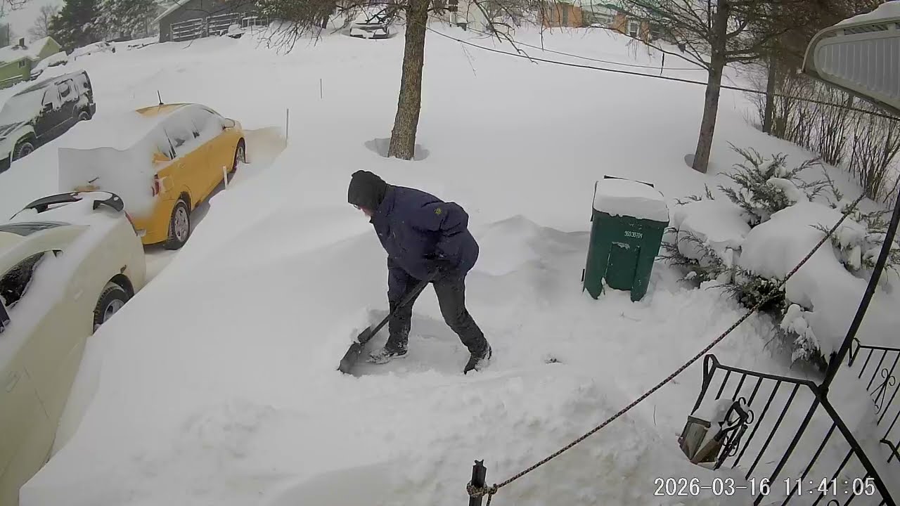 Cleaning Up OVER 30 INCHES OF SNOW During The Blizzard Of 2026, Saved By A Neighbor Plowing!