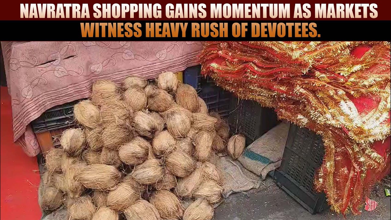 Navratra shopping gains momentum as markets witness heavy rush of devotees
