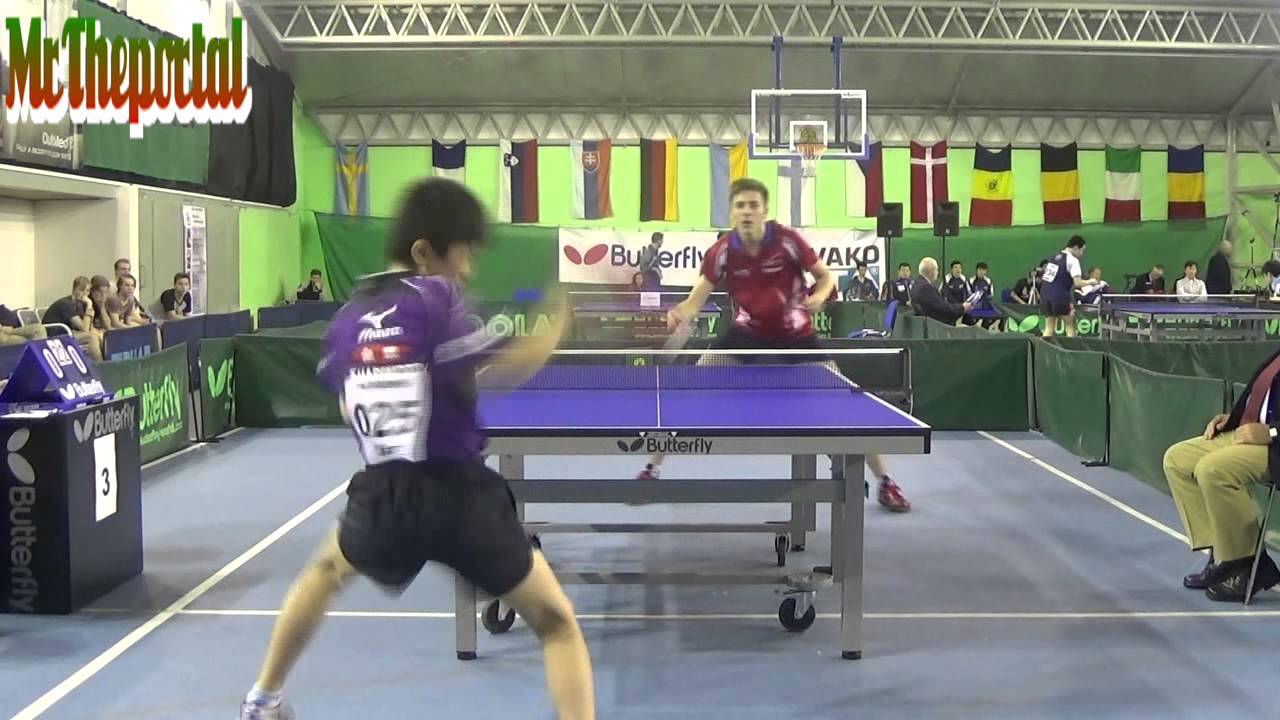 Table Tennis - Joe Seyfried Vs Tomokazu Harimoto - (Slovak Junior Open 2015)